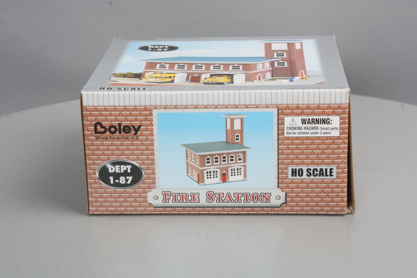 Boley 2601 HO Scale Fire Station Assembled Building