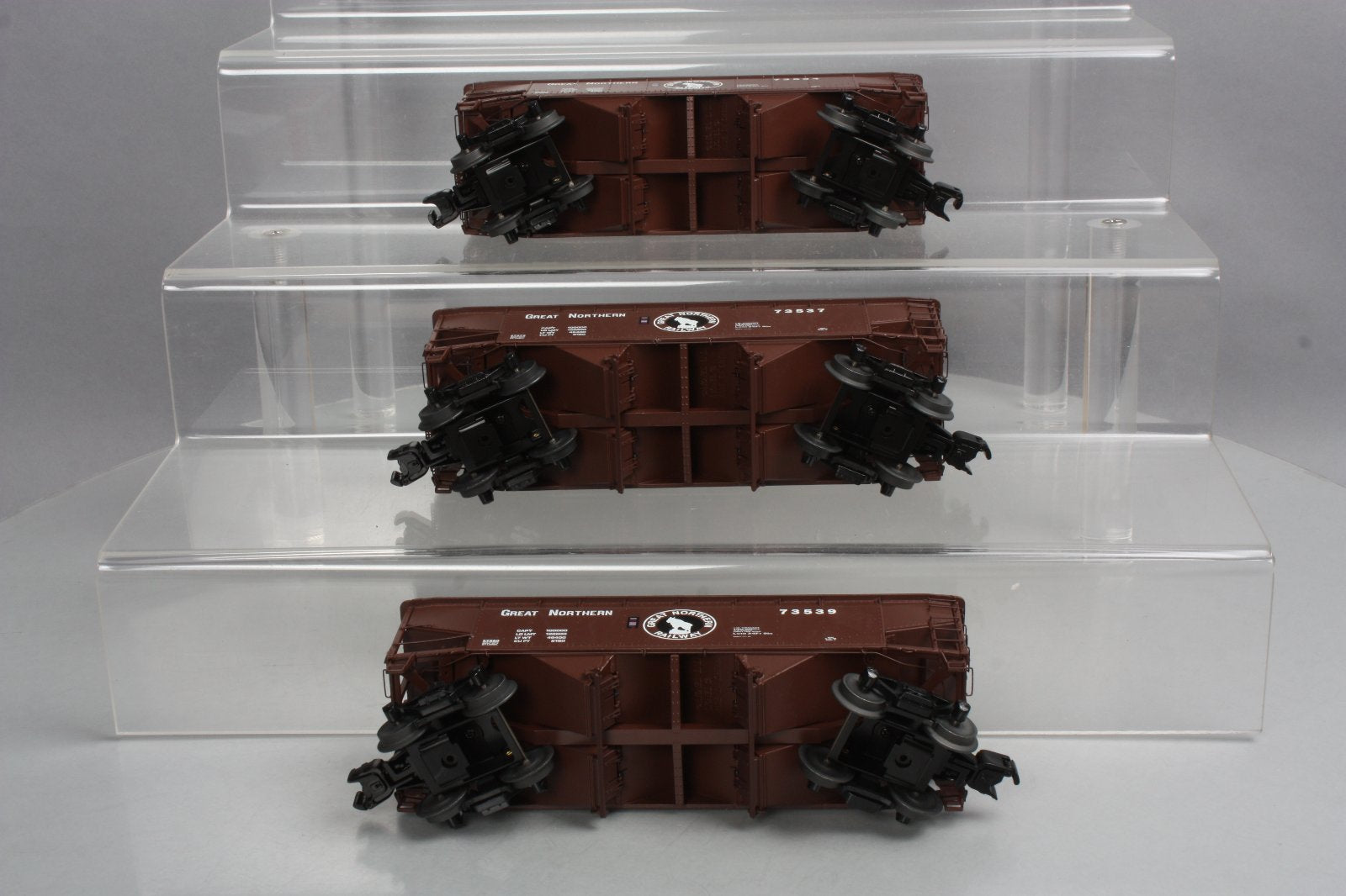 Lionel 6-27977 Great Northern Scale 2-Bay Offset Side Hopper (Set of 3)