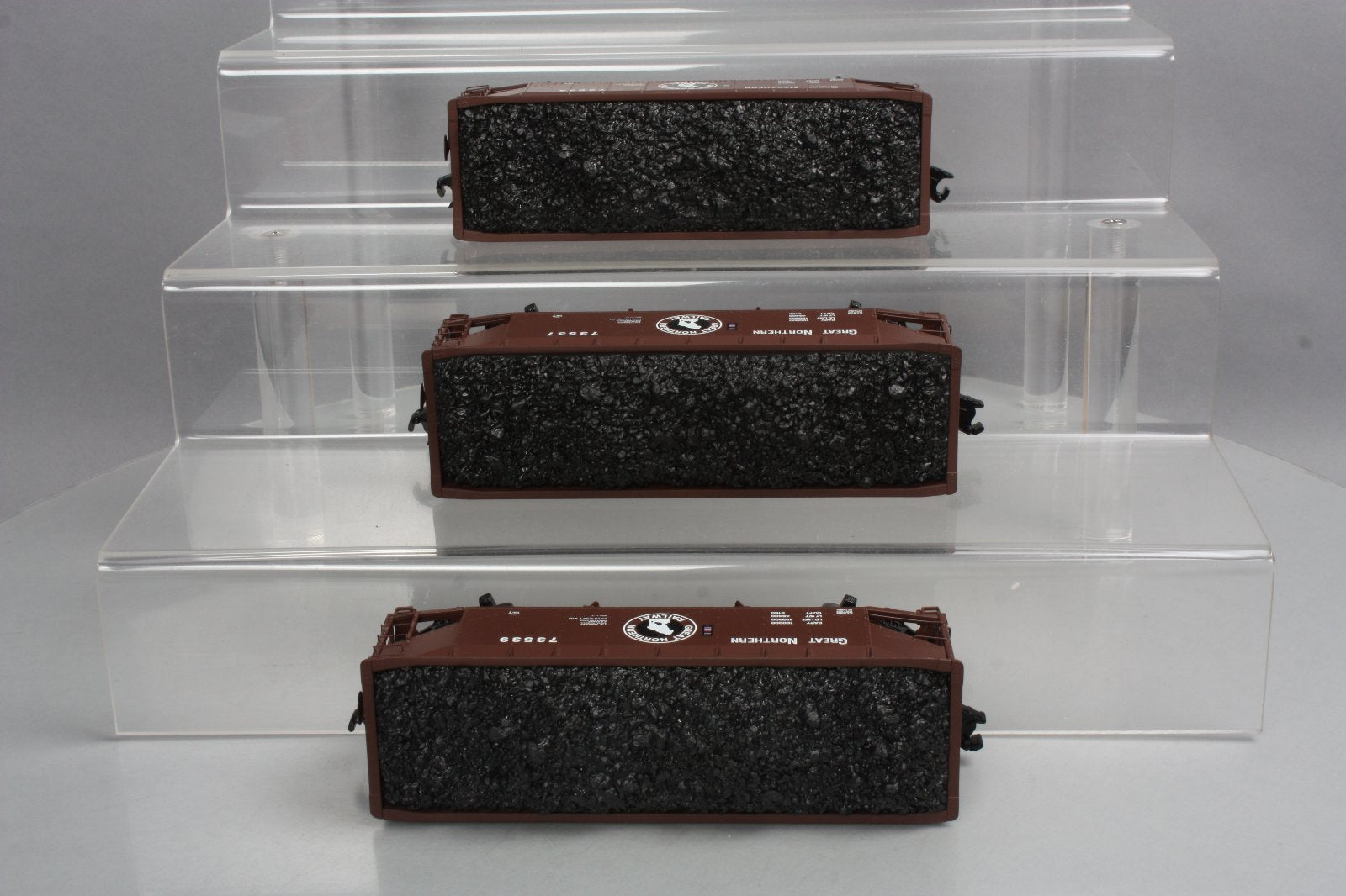 Lionel 6-27977 Great Northern Scale 2-Bay Offset Side Hopper (Set of 3)