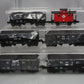 MTH 20-90672 O Erie 2-Bay Fish Belly Hopper Car Set with Caboose (Set of 5)
