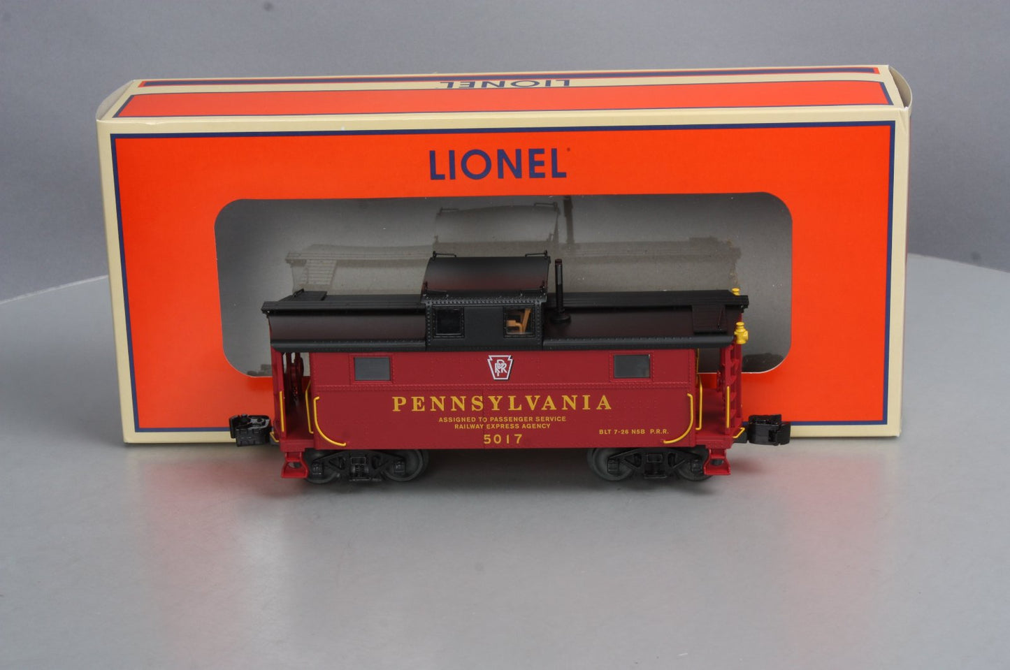 Lionel 6-82865 O Gauge Pennsylvania Railroad N5B Caboose #5017