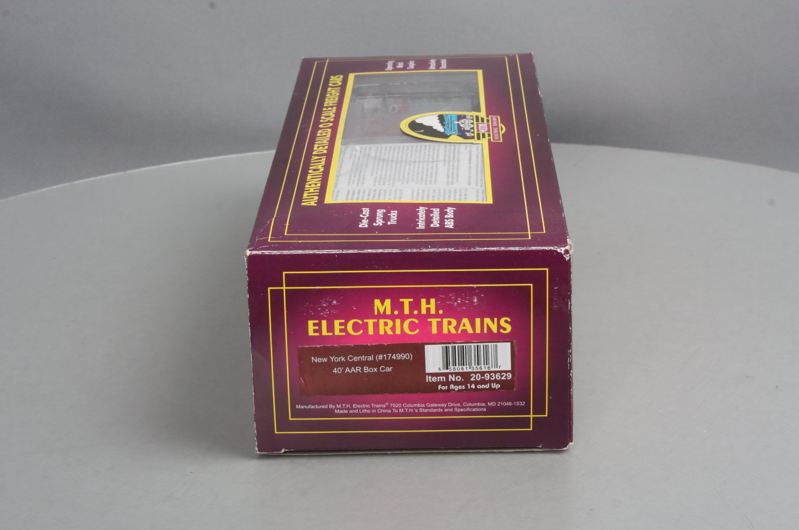 MTH 20-93629 40' AAR Boxcar NYC