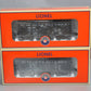 Lionel 6-81824 O P&WV GLa 50t 2-Bay Hopper 2pk