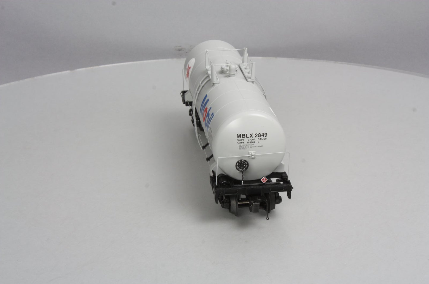 MTH 20-96226 O Mobil Single Dome Tank Car #2849