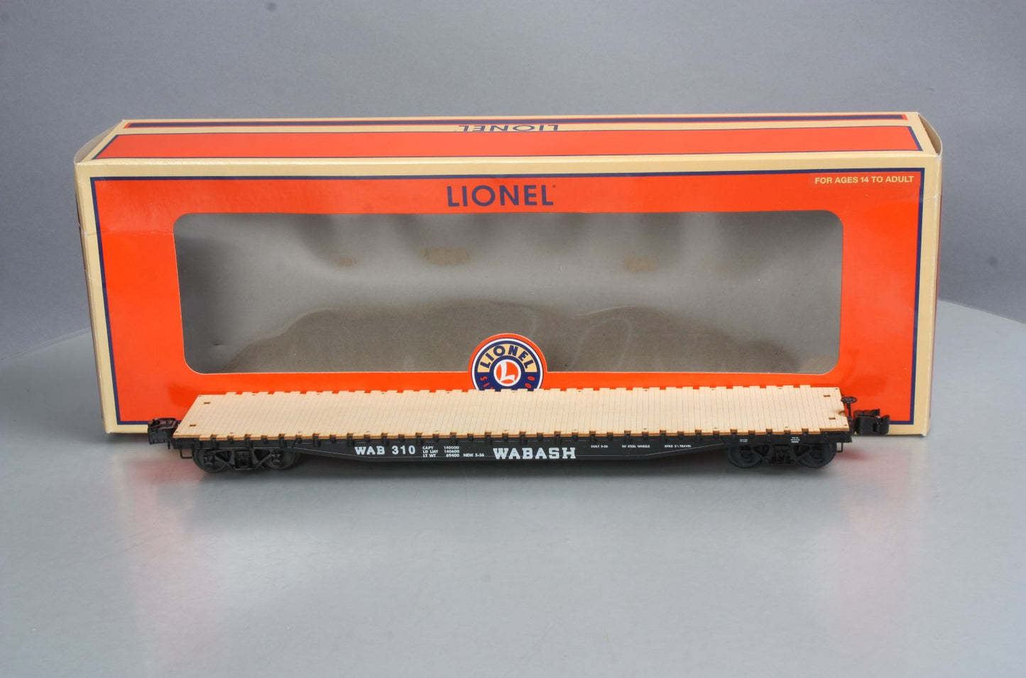 Lionel 6-27594 Wabash PS-4 Flatcar #310