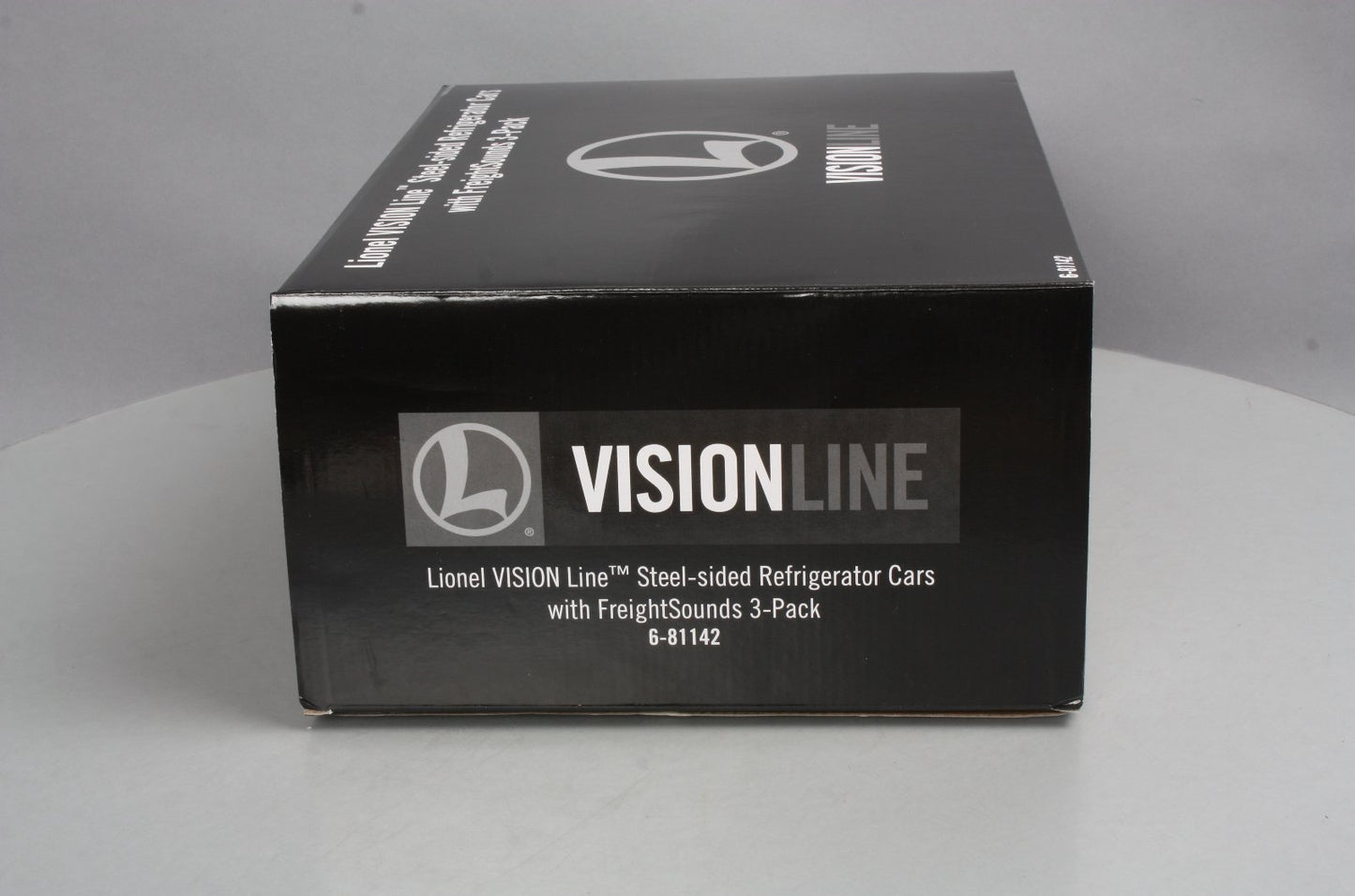 Lionel 6-81142 O VISIONLINE UPFE Steel Ice Reefer w/FreightSounds (Pack of 3)