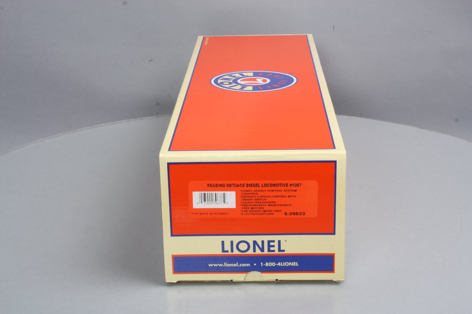 Lionel 6-39633 Reading NS Heritage Legacy SD70ACe Diesel Locomotive #1067