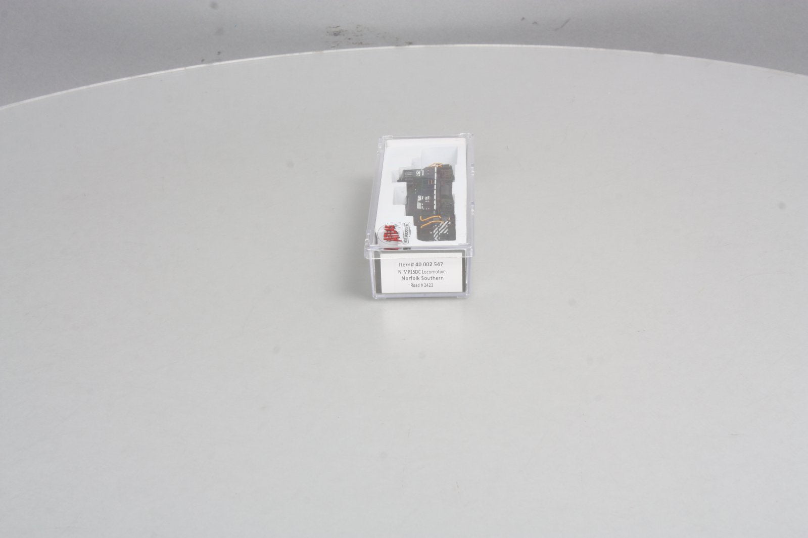 Atlas 40002547 N NS EMD MP15DC Tapered Air Filter Box Diesel Loco with DCC #2422