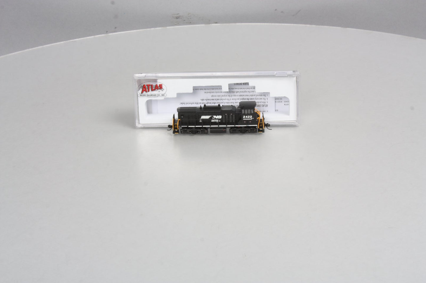 Atlas 40002547 N NS EMD MP15DC Tapered Air Filter Box Diesel Loco with DCC #2422