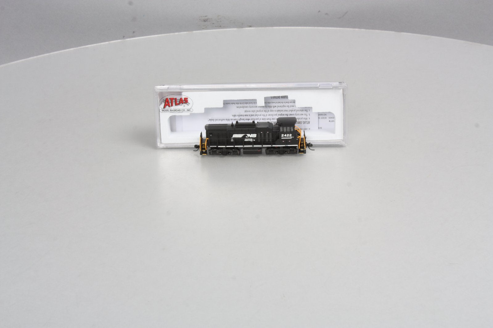 Atlas 40002547 N NS EMD MP15DC Tapered Air Filter Box Diesel Loco with DCC #2422