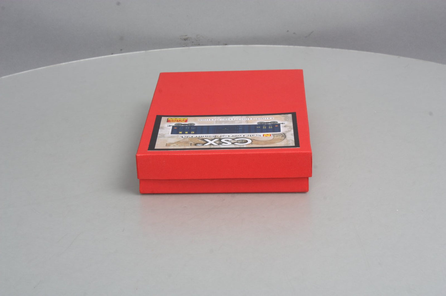 Micro-Trains 99300068 N CSX 50' Rib-Side Plug-Door Boxcar Runner Pack (Set of 4)