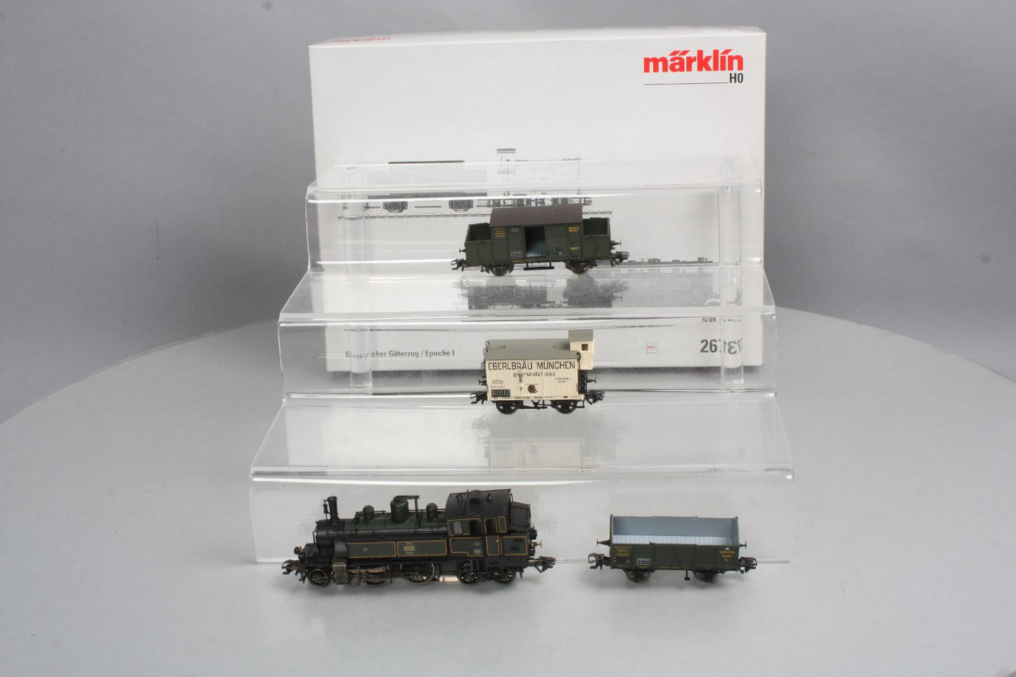 Marklin 26731 Bavarian D XII Series HO Gauge Steam Freight Train