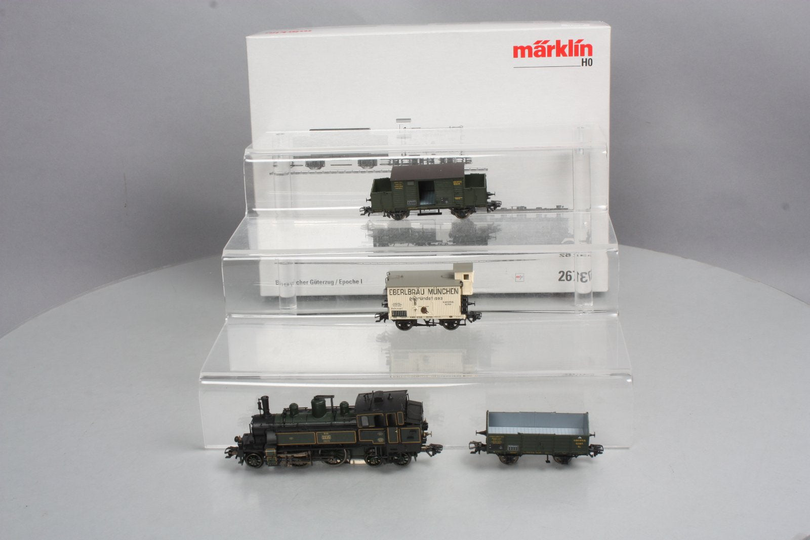 Marklin 26731 Bavarian D XII Series HO Gauge Steam Freight Train