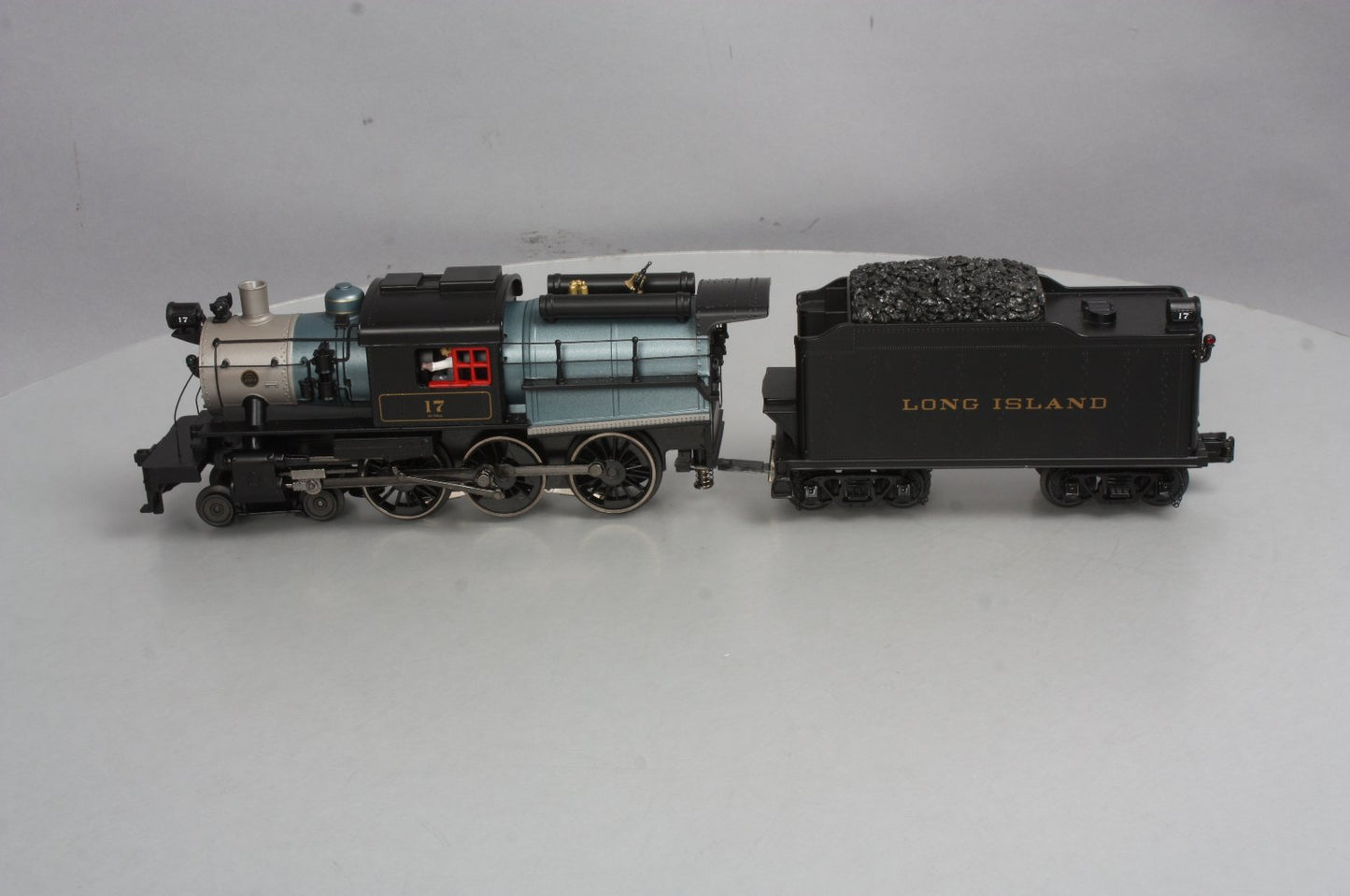 MTH 30-1637-1 O Long Island 4-6-0 Imperial Camelback Steam Engine w/PS3 #17