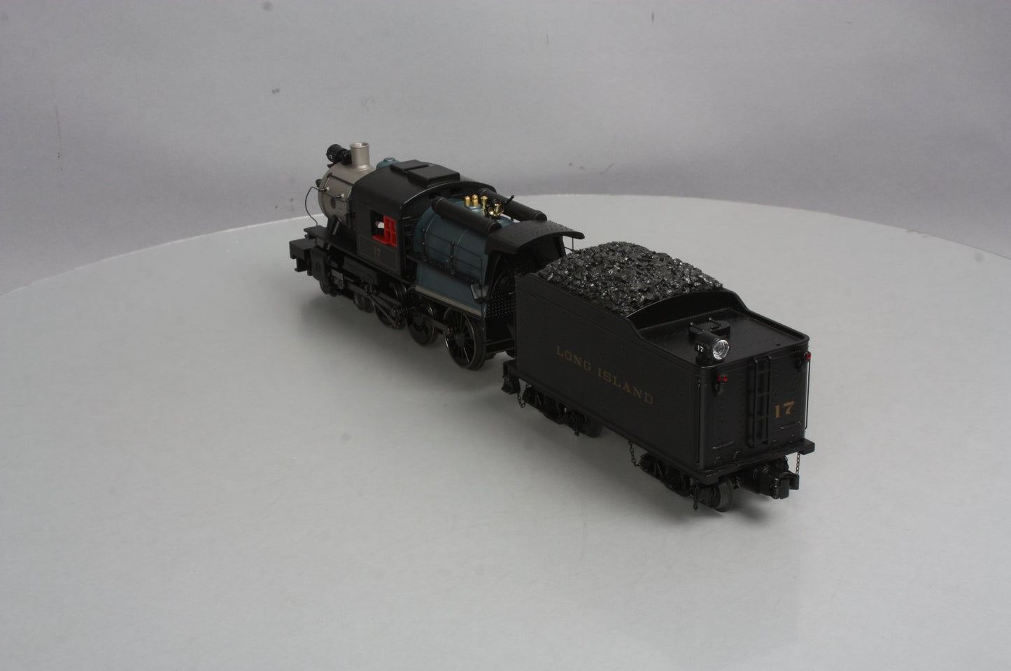 MTH 30-1637-1 O Long Island 4-6-0 Imperial Camelback Steam Engine w/PS3 #17