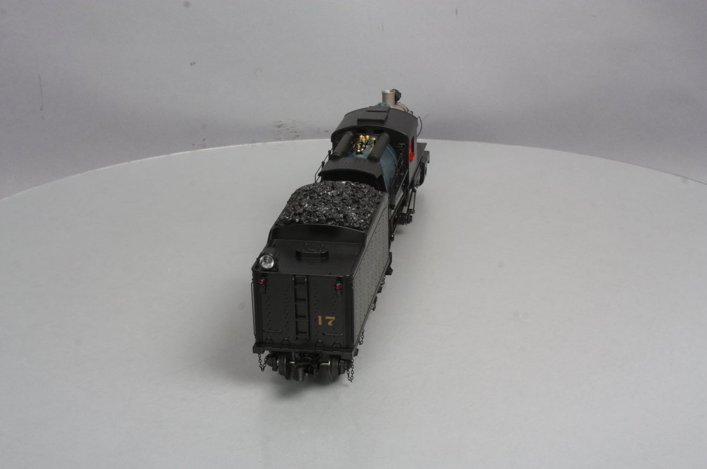 MTH 30-1637-1 O Long Island 4-6-0 Imperial Camelback Steam Engine w/PS3 #17