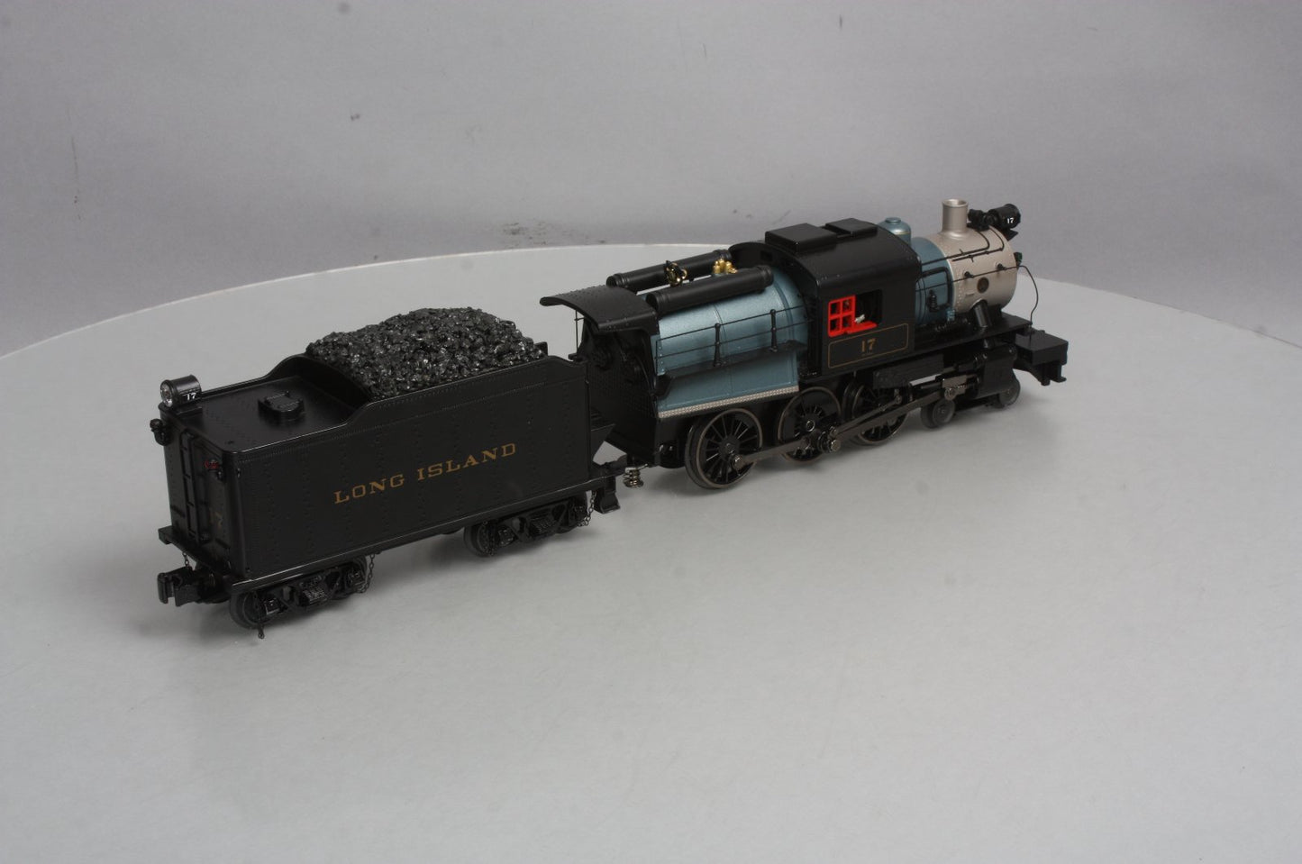 MTH 30-1637-1 O Long Island 4-6-0 Imperial Camelback Steam Engine w/PS3 #17