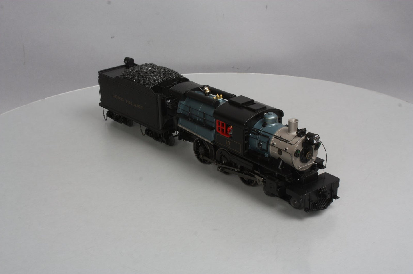 MTH 30-1637-1 O Long Island 4-6-0 Imperial Camelback Steam Engine w/PS3 #17