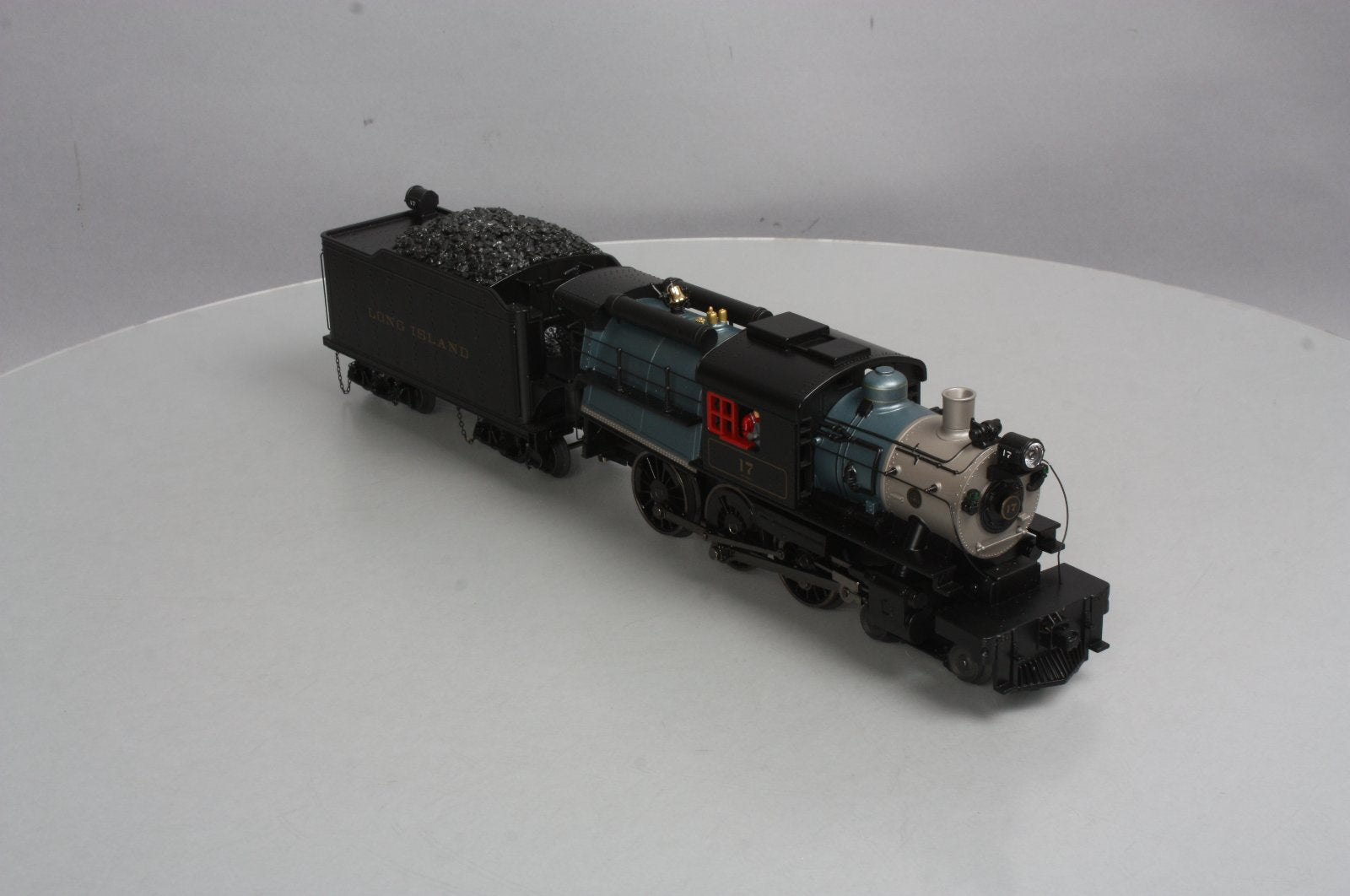 MTH 30-1637-1 O Long Island 4-6-0 Imperial Camelback Steam Engine w/PS3 #17