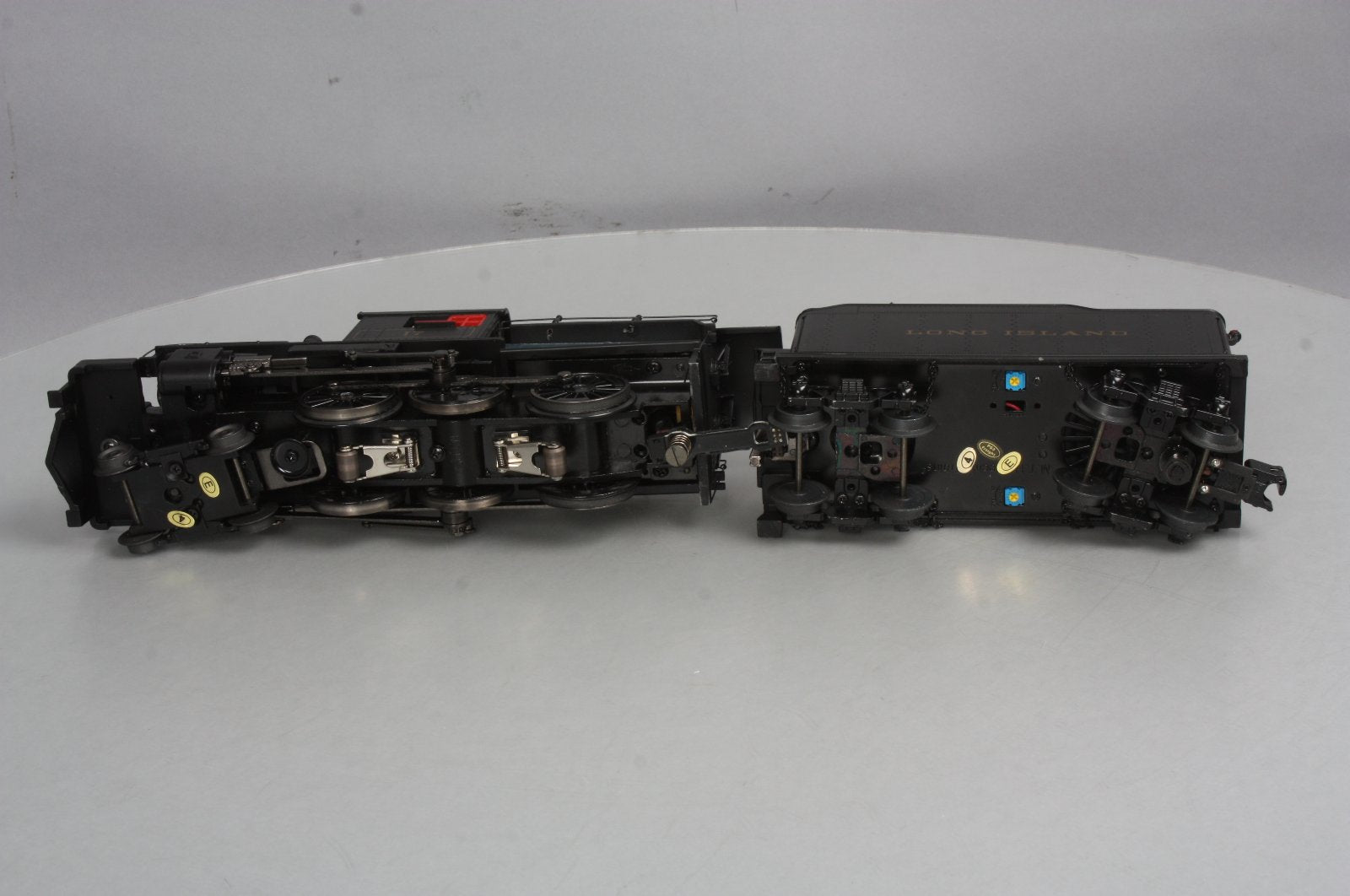 MTH 30-1637-1 O Long Island 4-6-0 Imperial Camelback Steam Engine w/PS3 #17