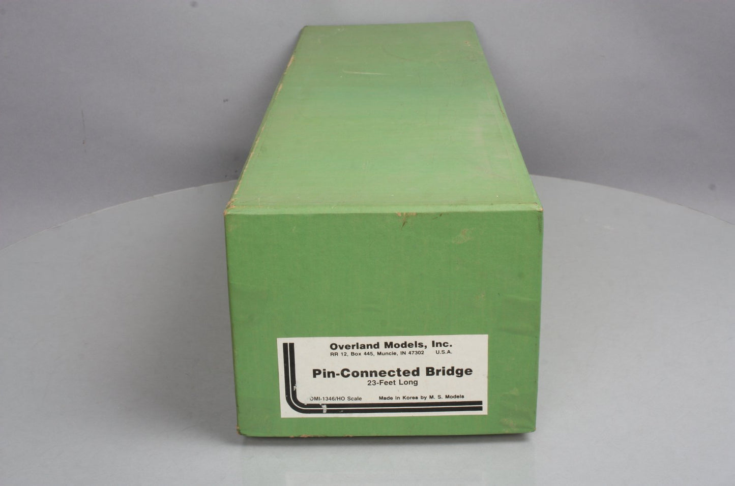 Overland 1346 HO Scale BRASS Pin-Connected Bridge
