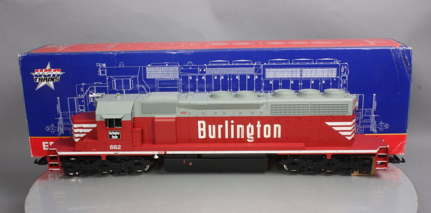 USA Trains 22309 G Burlington SD40-2 Diesel Locomotive #662