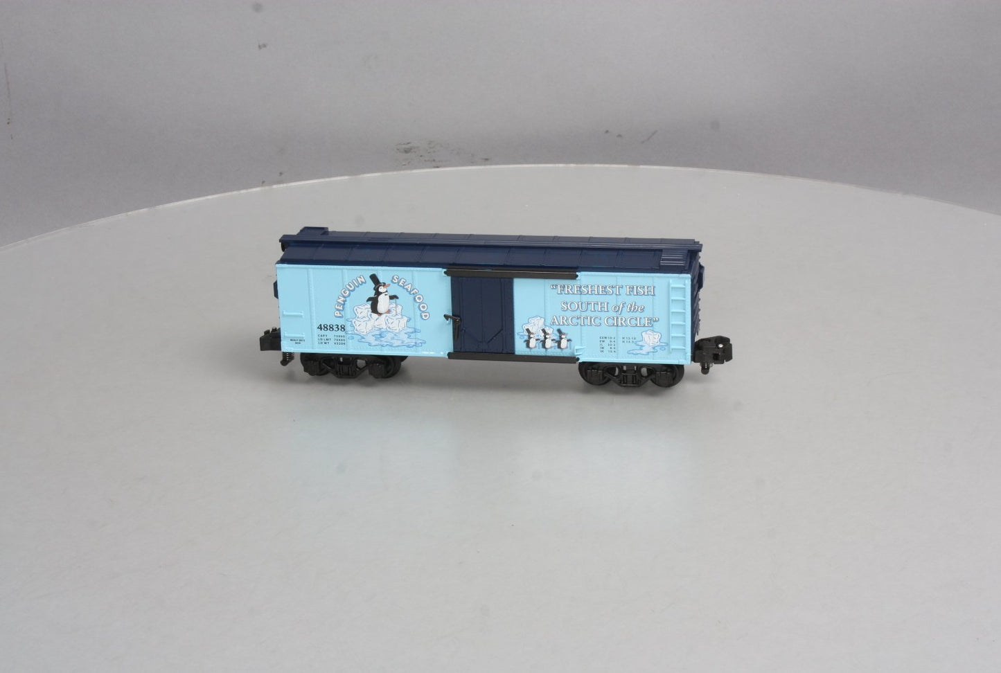 American Flyer 6-48838 S Scale Penguin Seafood Reefer Car