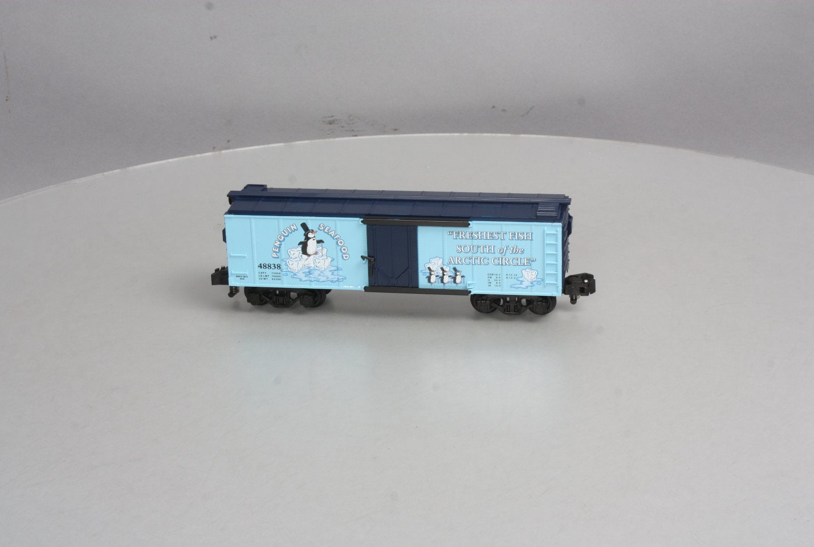 American Flyer 6-48838 S Scale Penguin Seafood Reefer Car