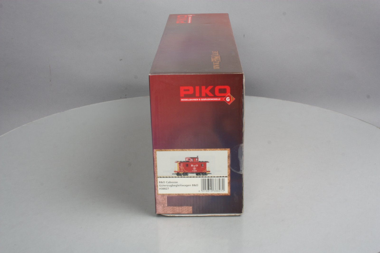 Piko 38827 B&O Caboose (Plastic Wheels)