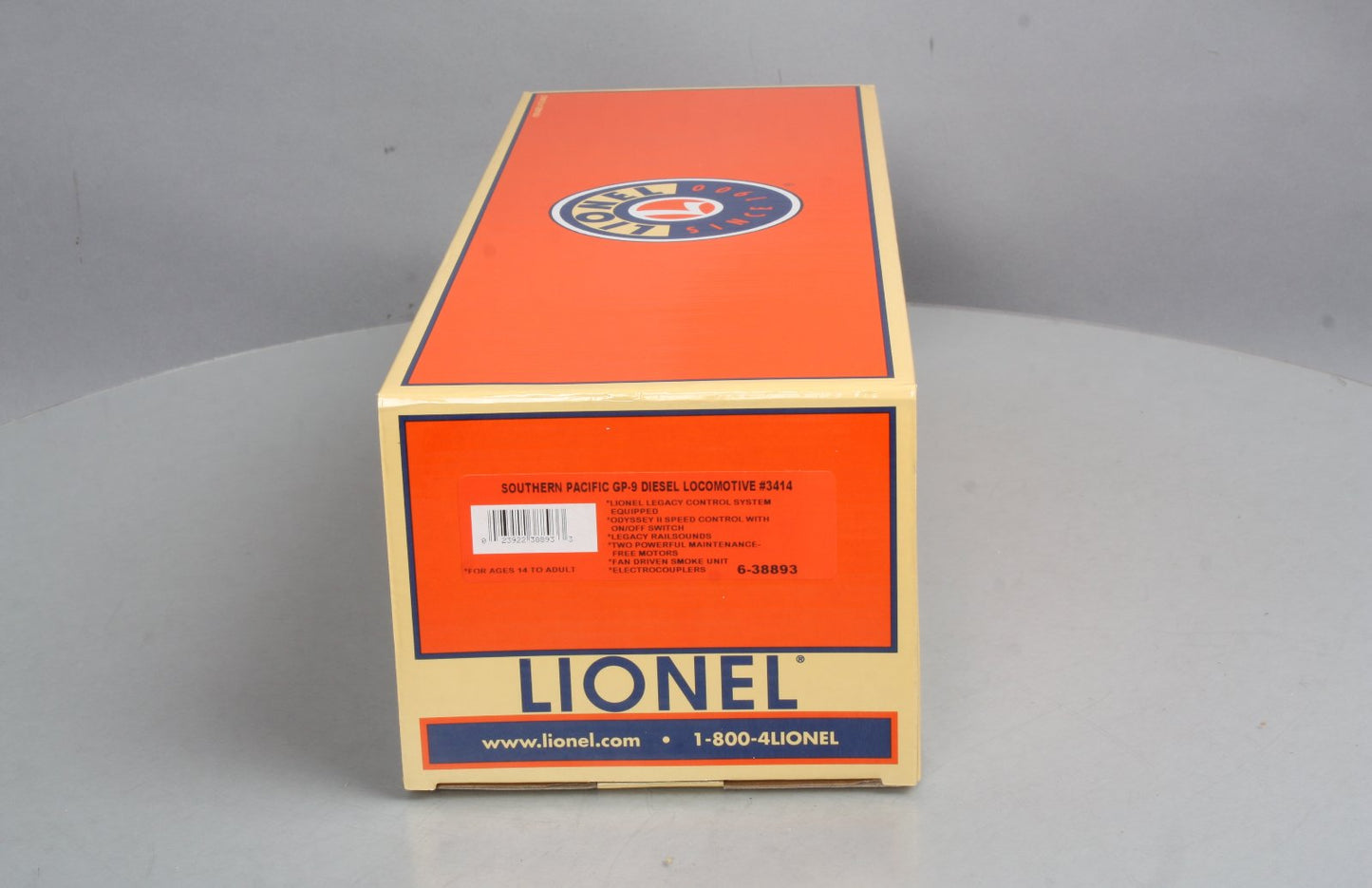 Lionel 6-38893 Southern Pacific Legacy GP9 Diesel Locomotive #3414