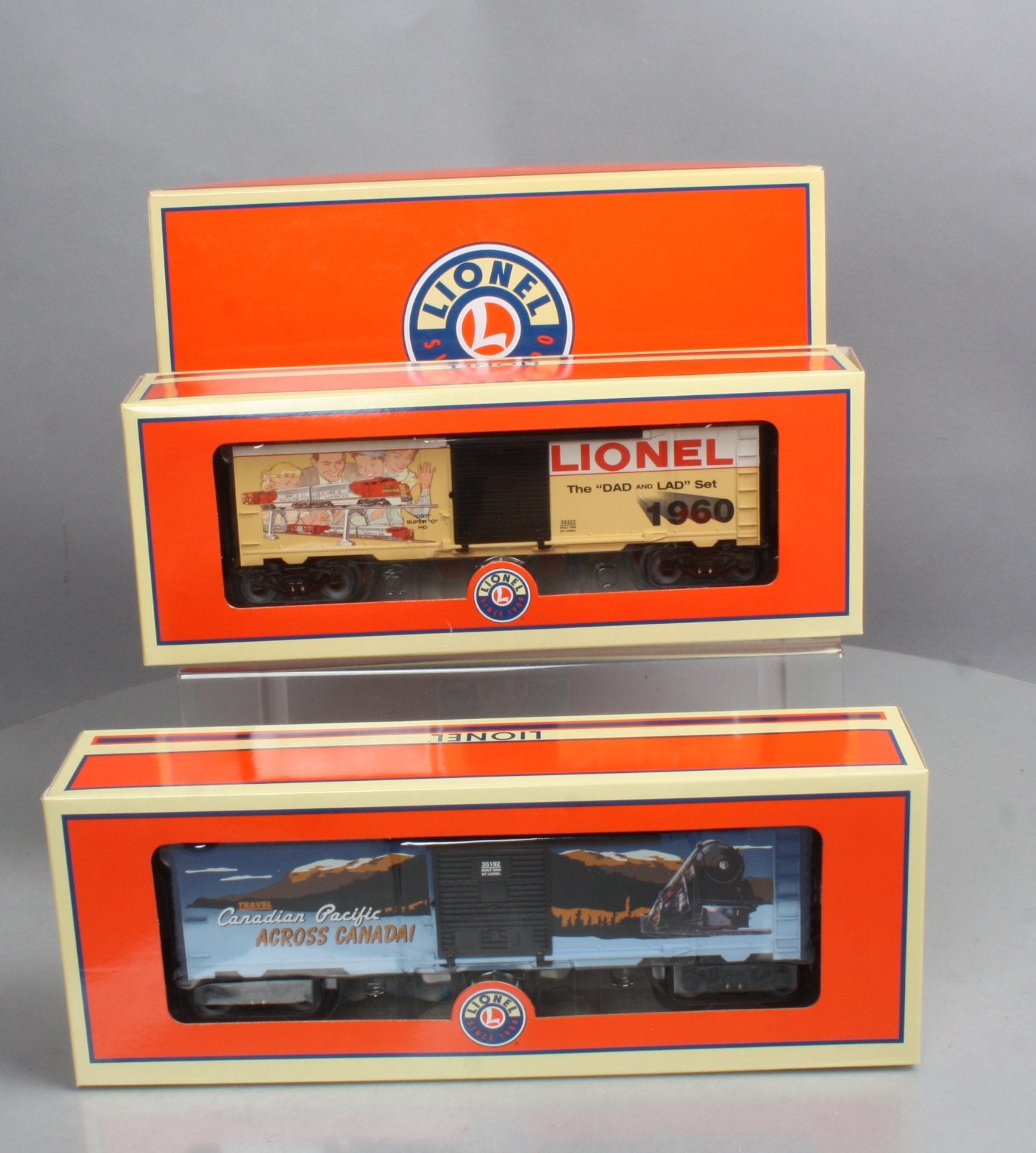 Lionel 6-39321 O Lionel Art Boxcars (Set of 2)