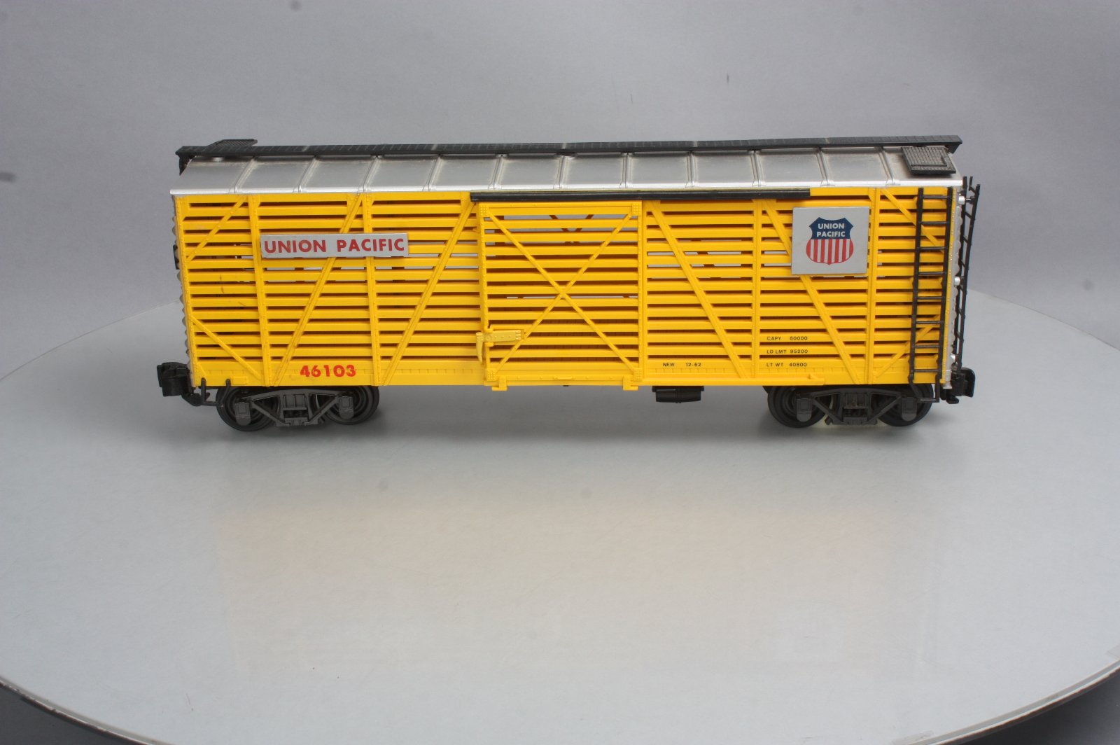 Aristo-Craft 46103 G Scale Union Pacific Stock Car