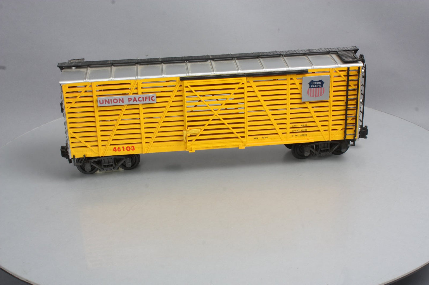 Aristo-Craft 46103 G Scale Union Pacific Stock Car