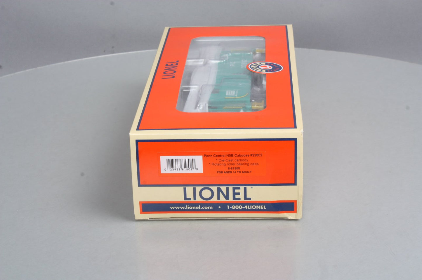Lionel 6-81808 O Gauge Penn Central N5B Caboose #22802