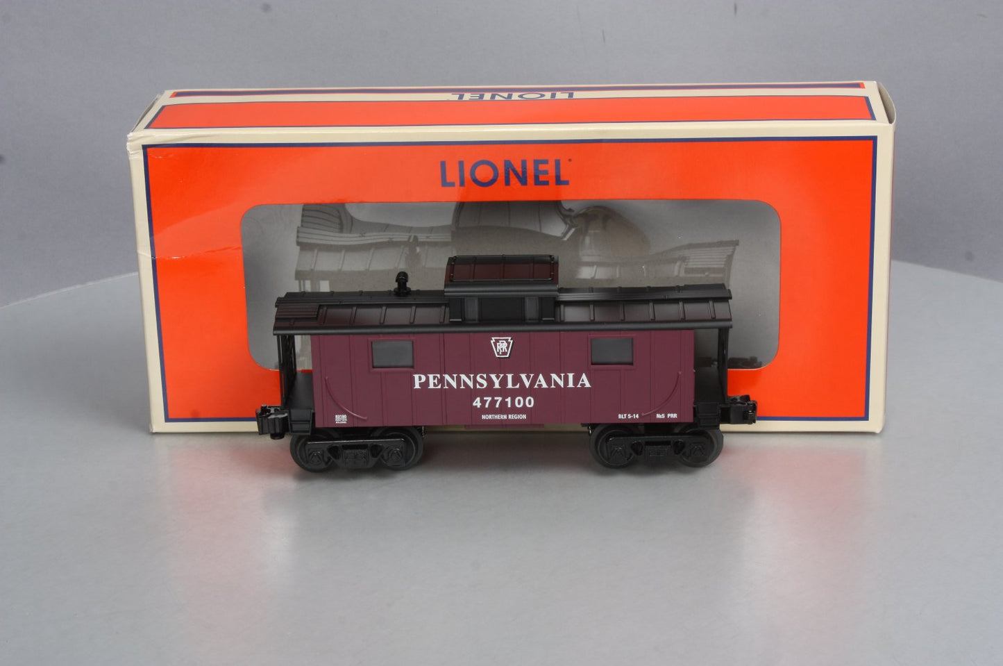 Lionel 6-83180 O Gauge Pennsylvania Railroad Caboose #477100