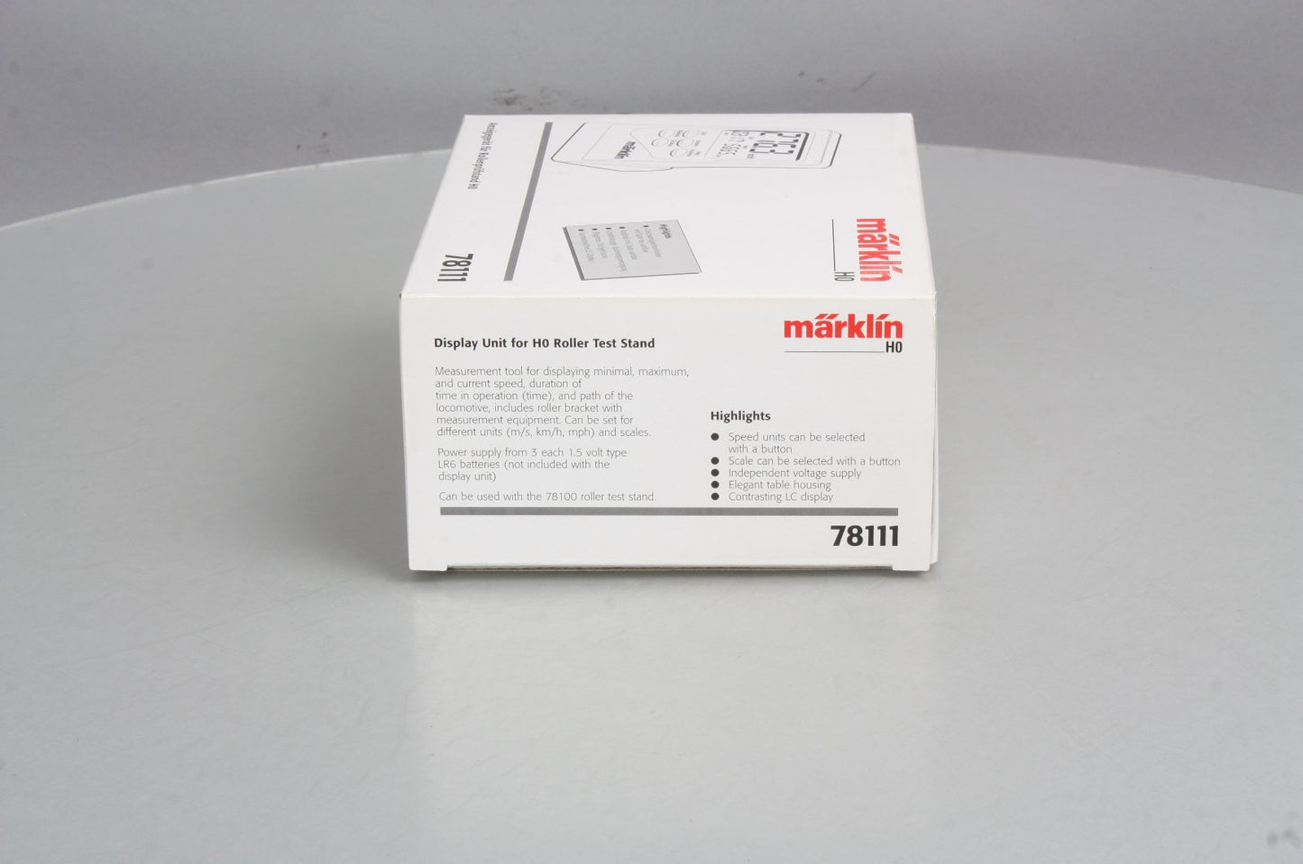 Marklin 78111 Measuring Roller Test Stand