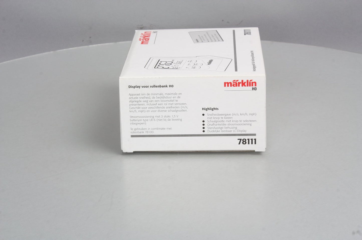 Marklin 78111 Measuring Roller Test Stand