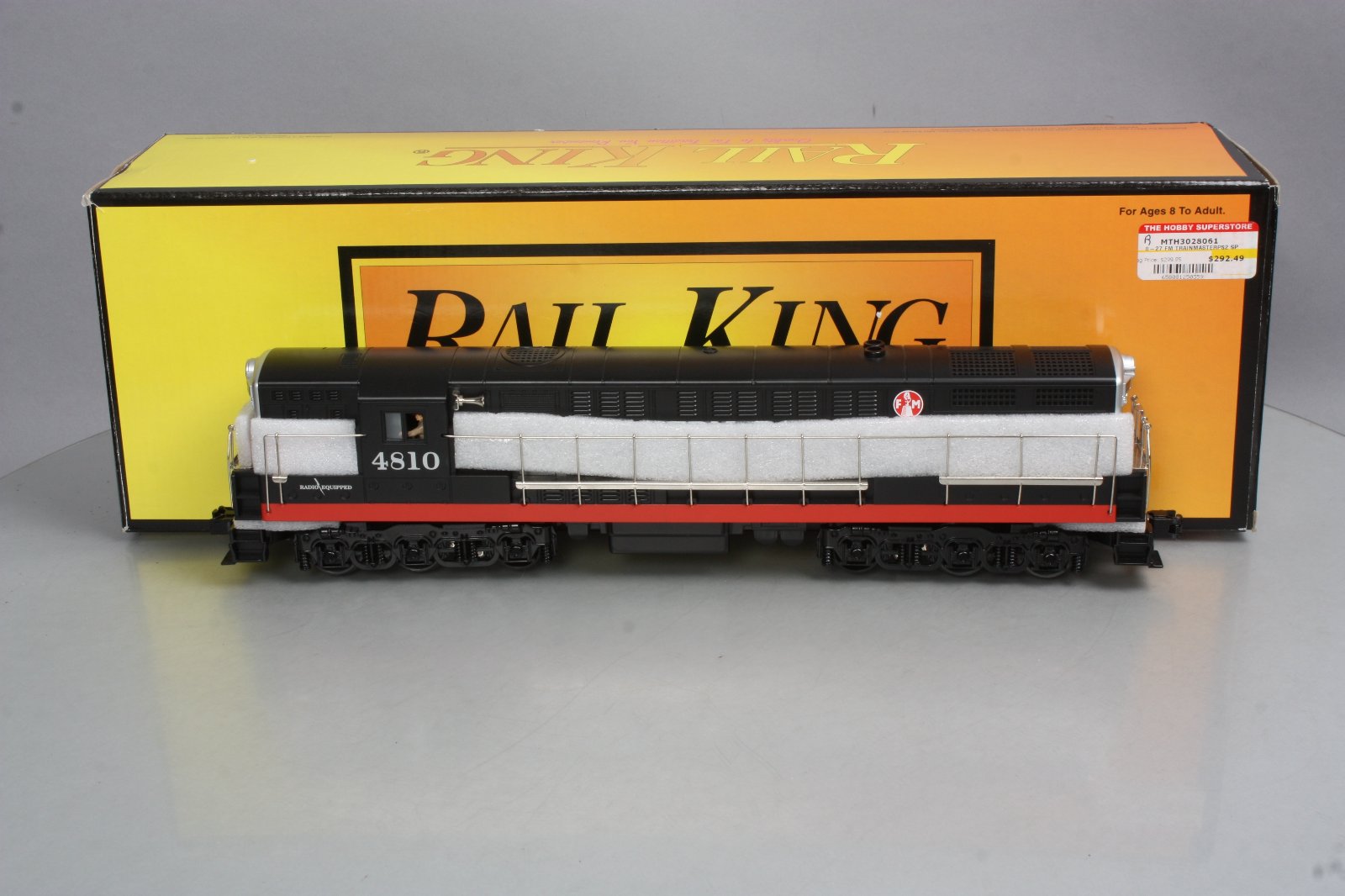 MTH 30-2806-1 Southern Pacific FM Trainmaster Diesel Engine #4810 with PS 2.0