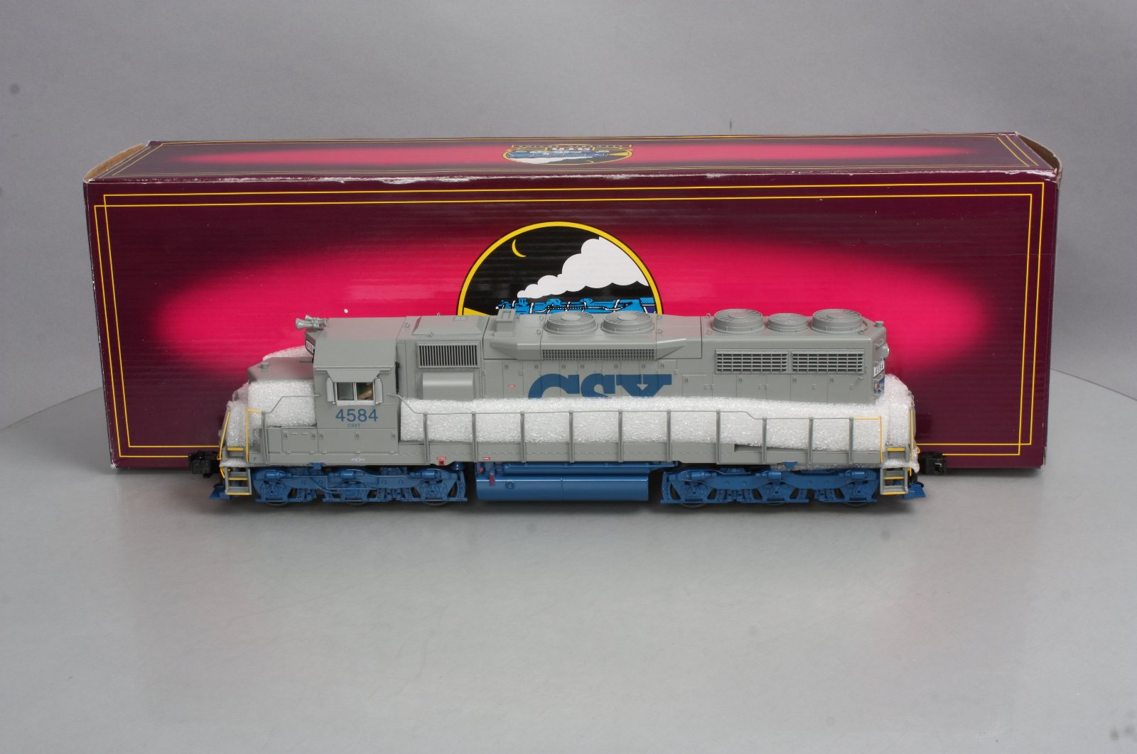MTH 20-20019-3 CSX SD-35 Non-Powered Diesel Engine #4584