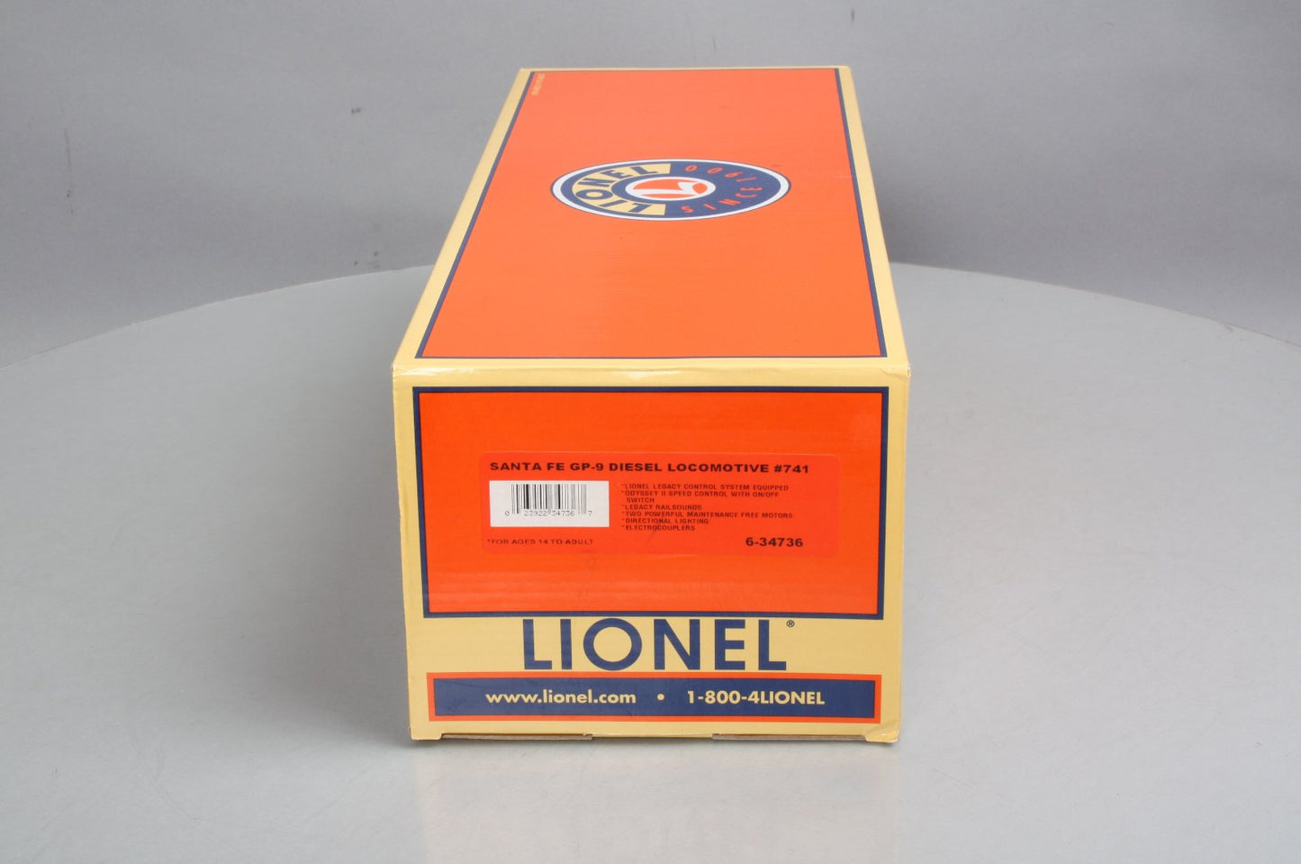 Lionel 6-34736 Santa Fe Legacy Scale GP9 Diesel Locomotive #741