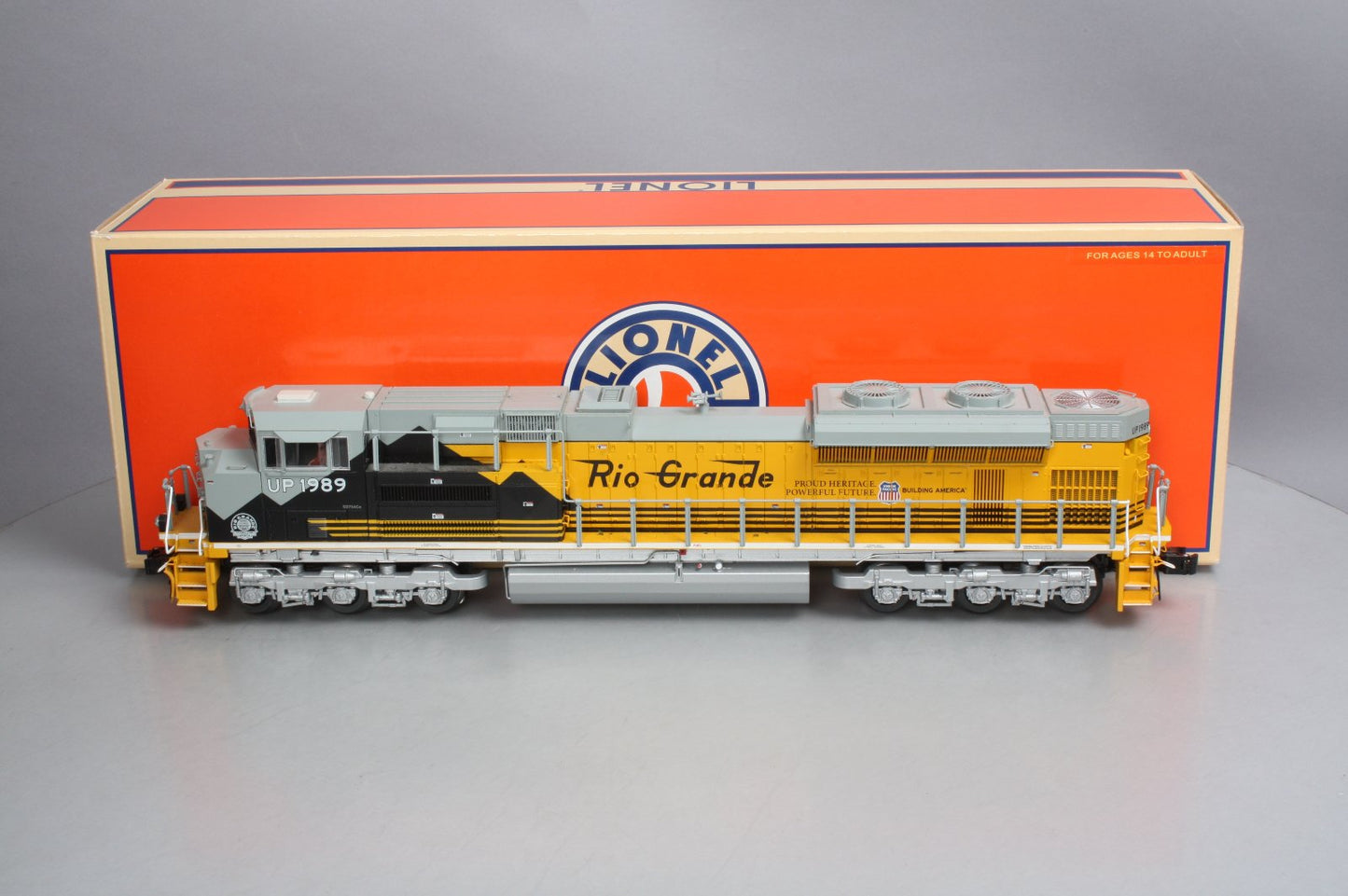 Lionel 6-28279 O Union Pacific Heritage D&RGW SD-70ACe Diesel Locomotive #1989