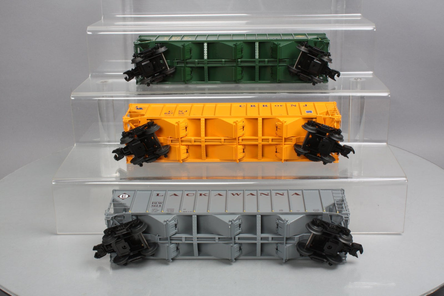 Lionel 6-17779 O NS Heritage (DL&W, CNJ, & Erie) 3-Bay Hoppers 3-Pack