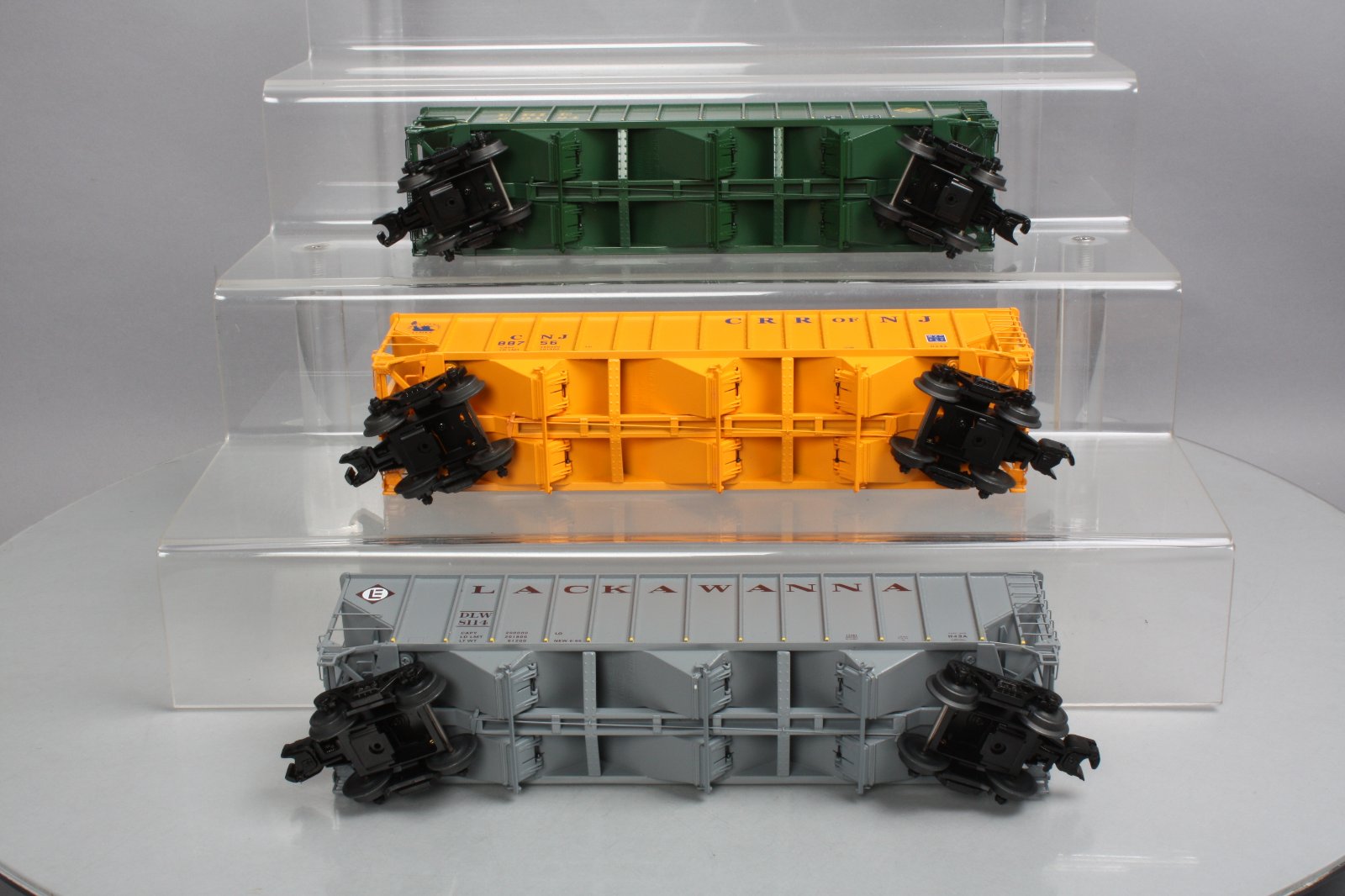 Lionel 6-17779 O NS Heritage (DL&W, CNJ, & Erie) 3-Bay Hoppers 3-Pack