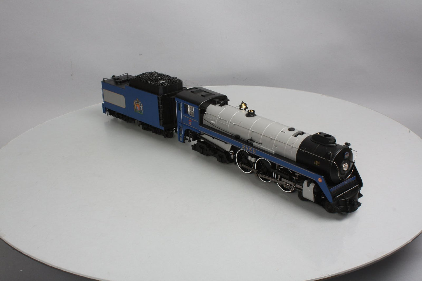 MTH 20-3315-1 CP Royal Hudson 4-6-4 Steam Loco w/PS2 (Hi-Rail Wheels) #2850