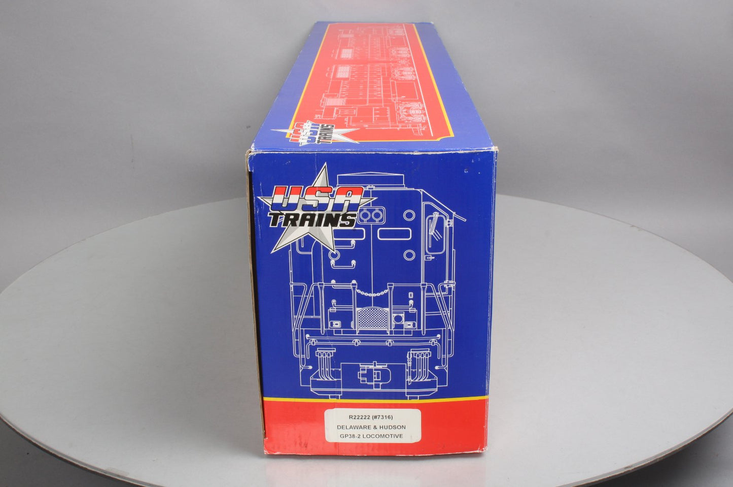 USA Trains 22222 G Delaware & Hudson EMD GP38-2 Diesel Locomotive #7316