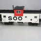 USA Trains 12120 G Soo Line Extended Vision Caboose #45 - Metal Wheels
