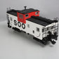 USA Trains 12120 G Soo Line Extended Vision Caboose #45 - Metal Wheels