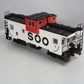 USA Trains 12120 G Soo Line Extended Vision Caboose #45 - Metal Wheels