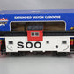 USA Trains 12120 G Soo Line Extended Vision Caboose #45 - Metal Wheels