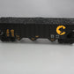 USA Trains 14013 G Chessie 70-Ton 3-Bay Coal Hopper - Metal Wheels